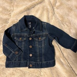 GAP Kids Dark Blue Denim Jacket